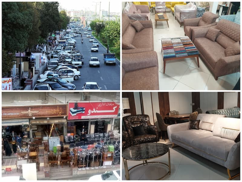 بازار مبل نعمت آباد