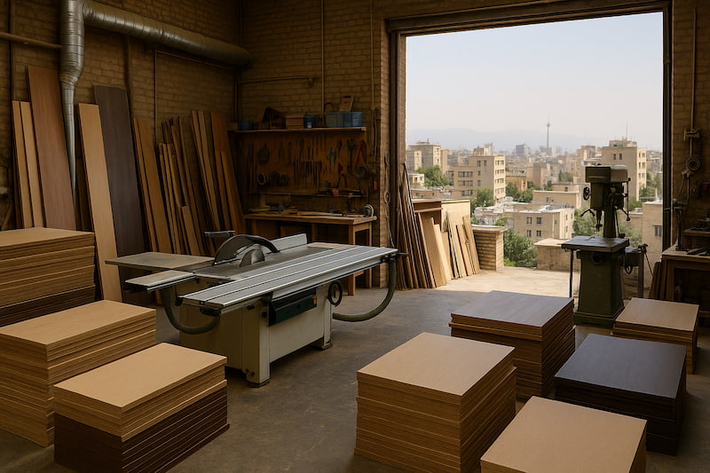 بورس MDF در تهران
