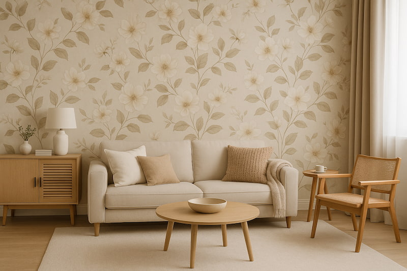 بهترین رنگ کاغذ دیواری فضاهای کوچک