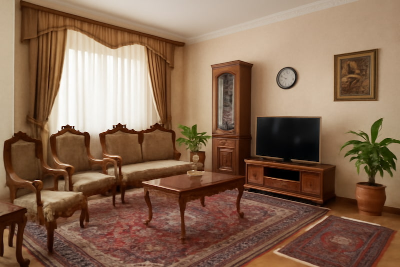 بهترین پرده برای اتاق کوچک