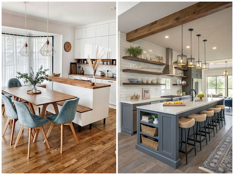 ابعاد جزیره آشپزخانه