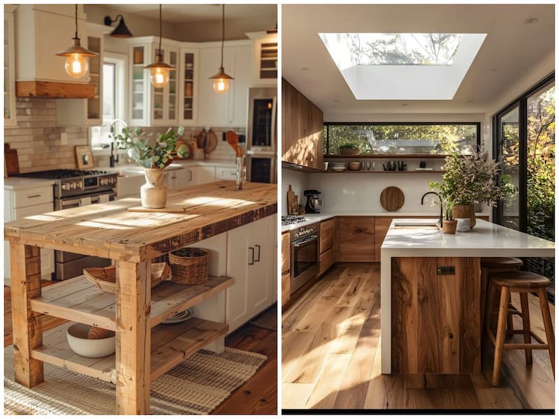 جزیره آشپزخانه نئوکلاسیک و ایرانی