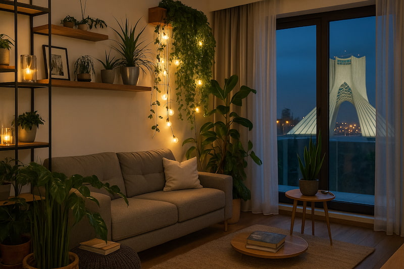 ایده دکور اتاق نشیمن