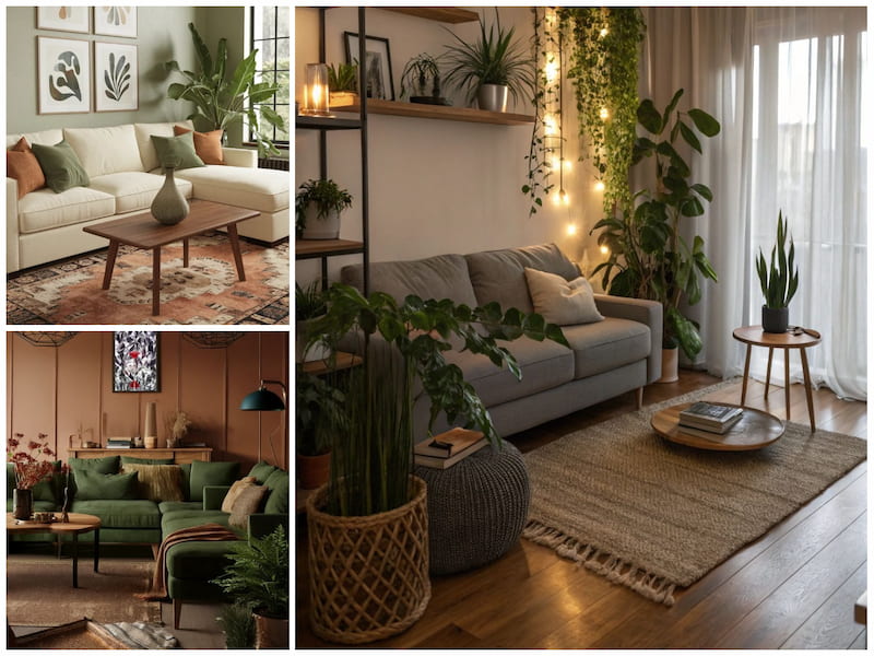 دکور اتاق نشیمن مدرن