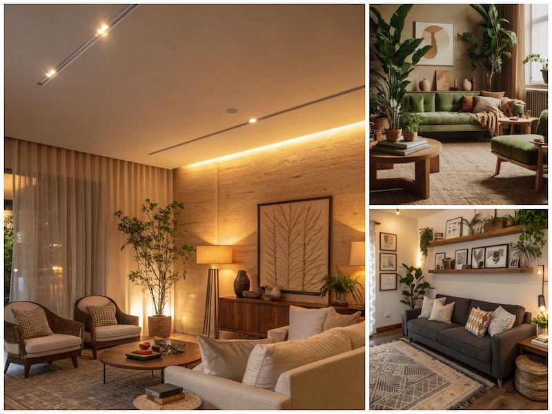 دکوراسیون اتاق نشیمن خارجی