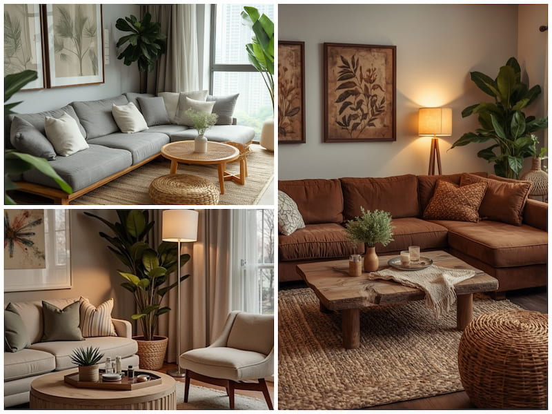 دکوراسیون اتاق نشیمن شیک