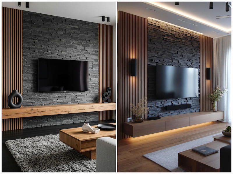 دیوارپوش فومی پشت تلویزیون