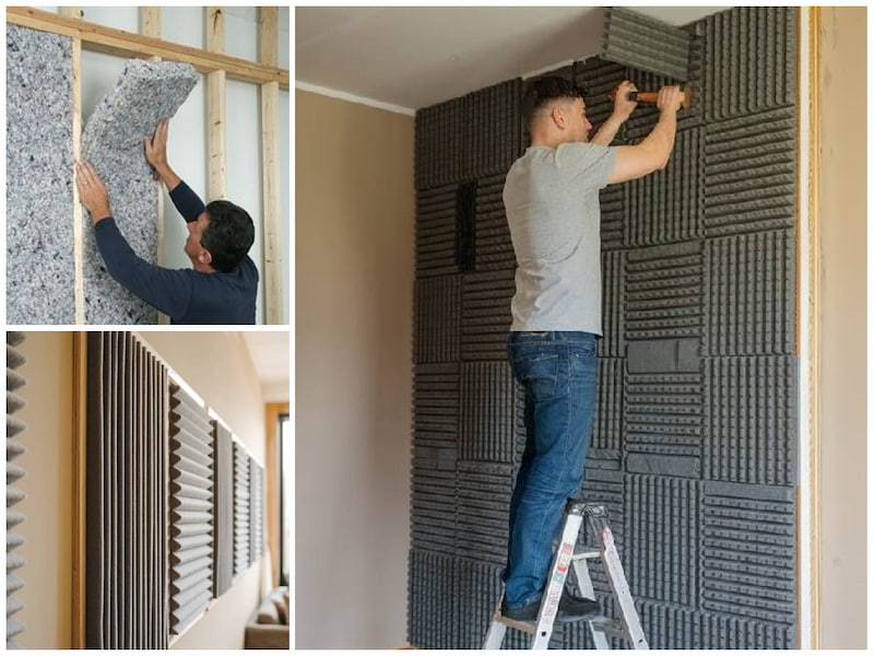 عایق صوتی دیوار