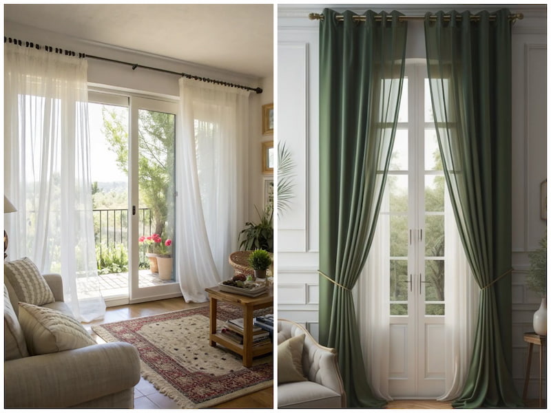 مزایا پرده مینیمال