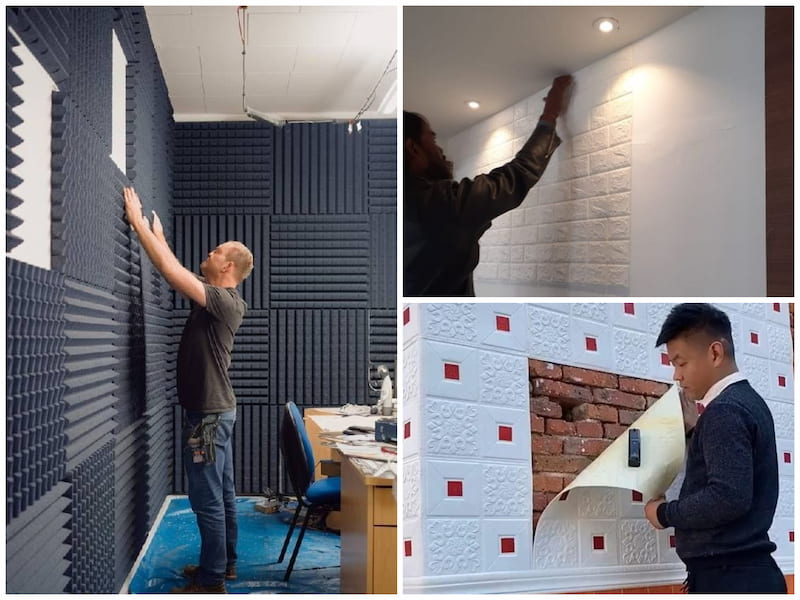 معایب دیوارپوش فومی