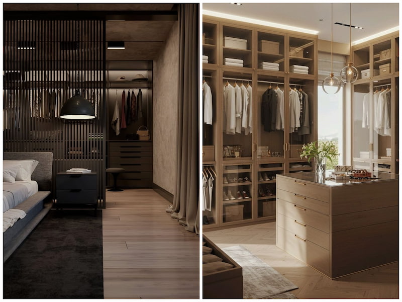 کلوزت روم اتاق خواب