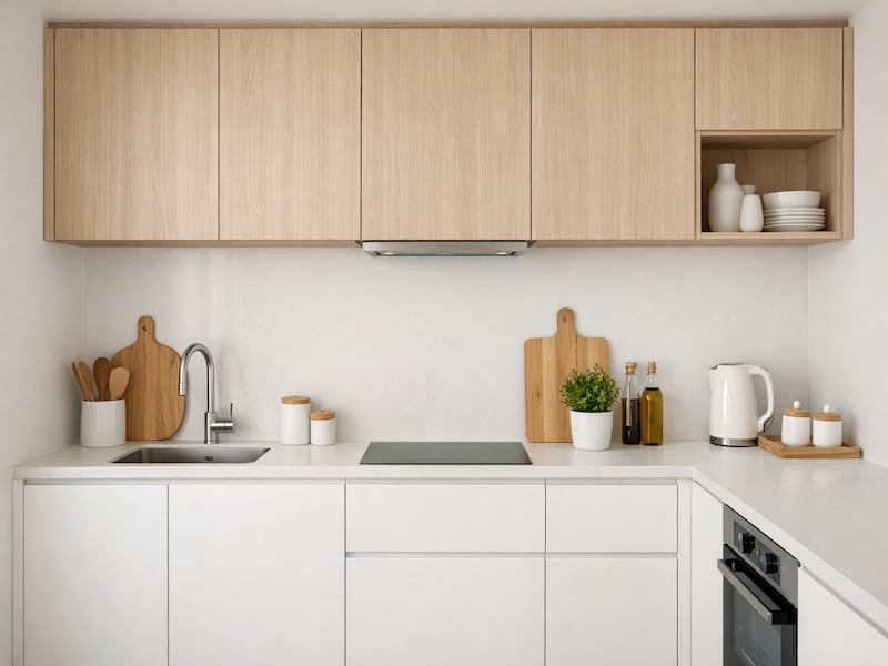 آموزش چیدمان آشپزخانه کوچک