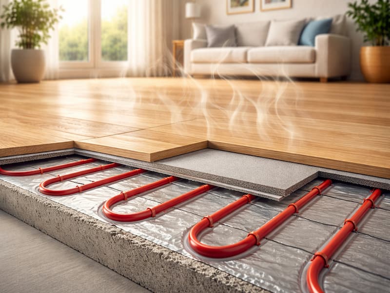 انتخاب کفپوش گرم؛ لمینت، وینیل با فوم، چوب پنبه