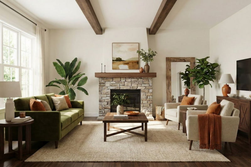 بهترین ترکیب رنگ‌ها با رنگ سال 2026 برای دکوراسیون