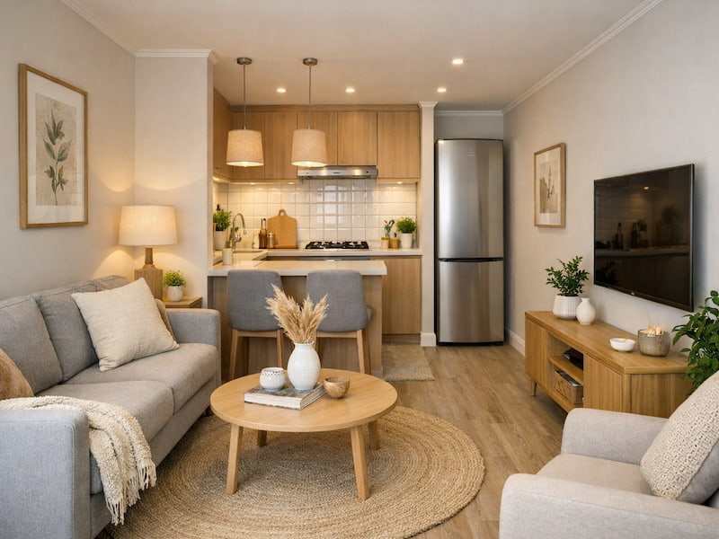 تصاویر چیدمان آشپزخانه های کوچک