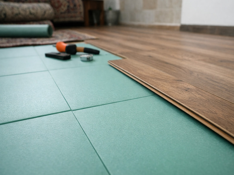 تغییر فرش و موکت بدون ایجاد لایه حرارتی