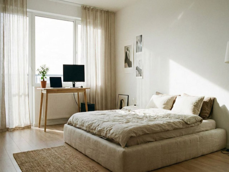 دکوراسیون اتاق بدون تخت خواب