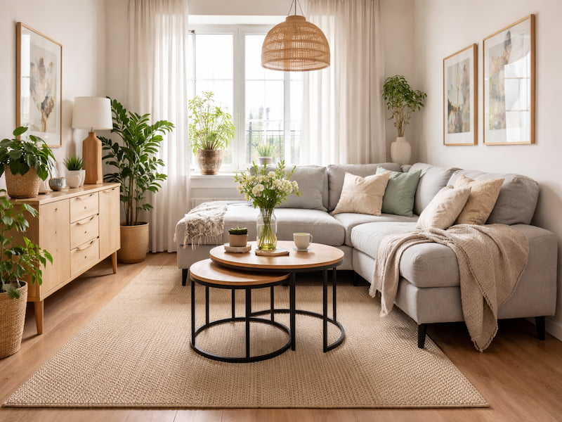 دکوراسیون حال پذیرایی ایرانی کوچک