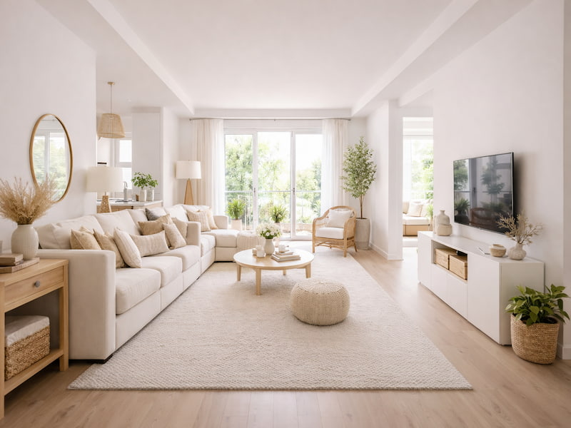 دکوراسیون هال و پذیرایی کوچک