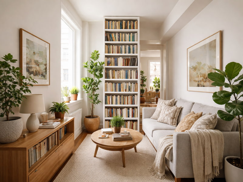 دکوراسیون پذیرایی کوچک زیبا و شیک