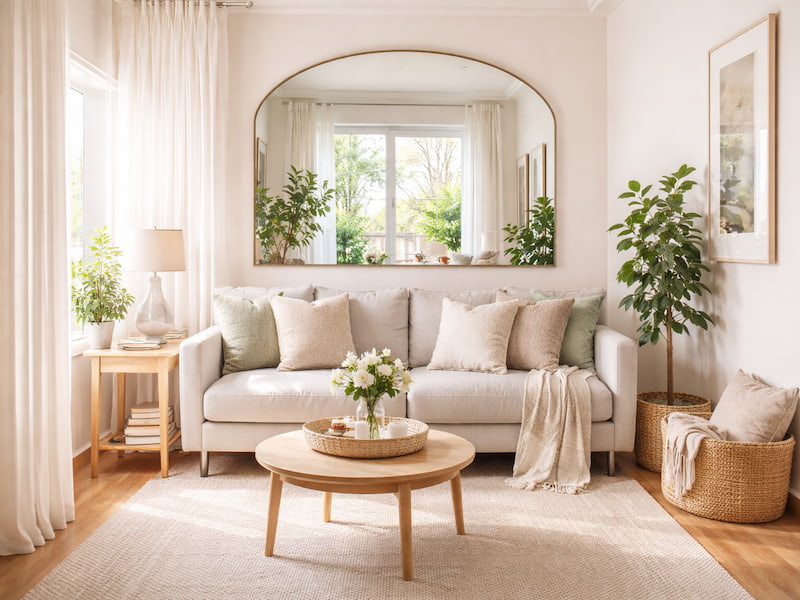 دیزاین سالن پذیرایی کوچک