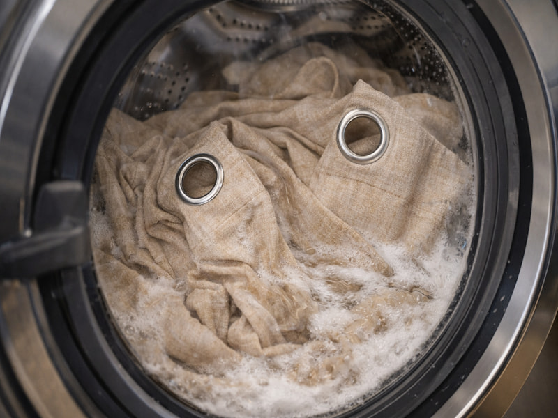 شستن پرده پانچ هازان