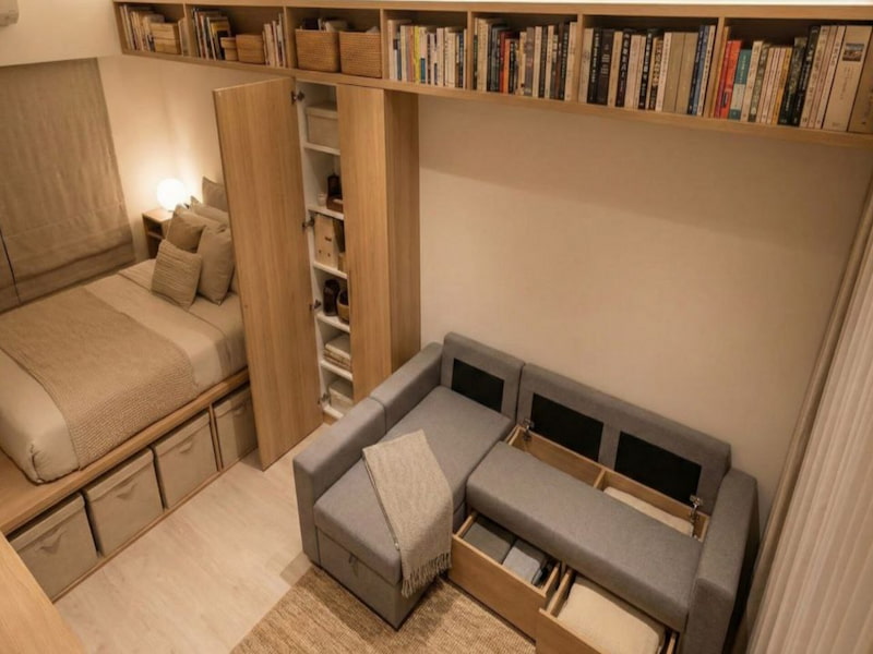 طراحی چیدمان خانه های کوچک