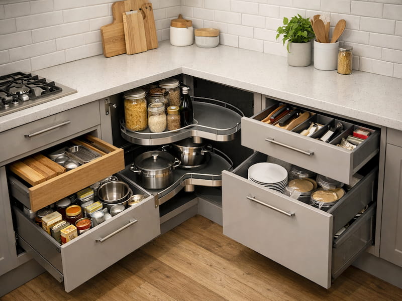 طرح چیدمان آشپزخانه کوچک