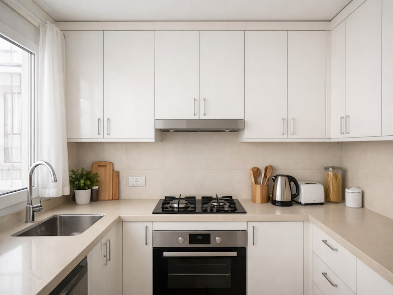 طرز چیدمان آشپزخانه های کوچک