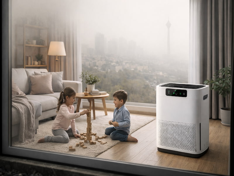 مزیت دستگاه تصفیه هوا