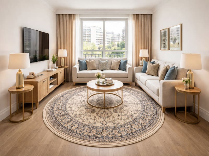 هماهنگی فرش با سایر اجزای دکوراسیون داخلی