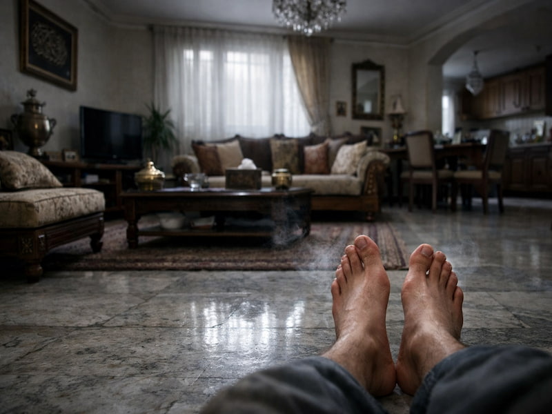 چرا کف خانه سرد میشود؟