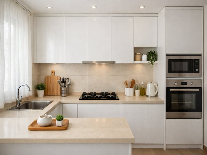 چک لیست چیدمان آشپزخانه کوچک