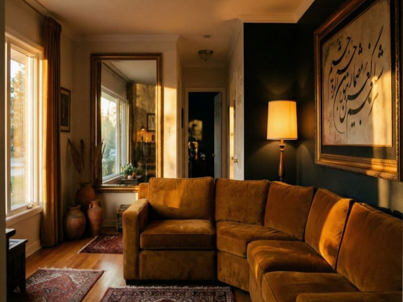 چیدمان خانه کوچک قدیمی