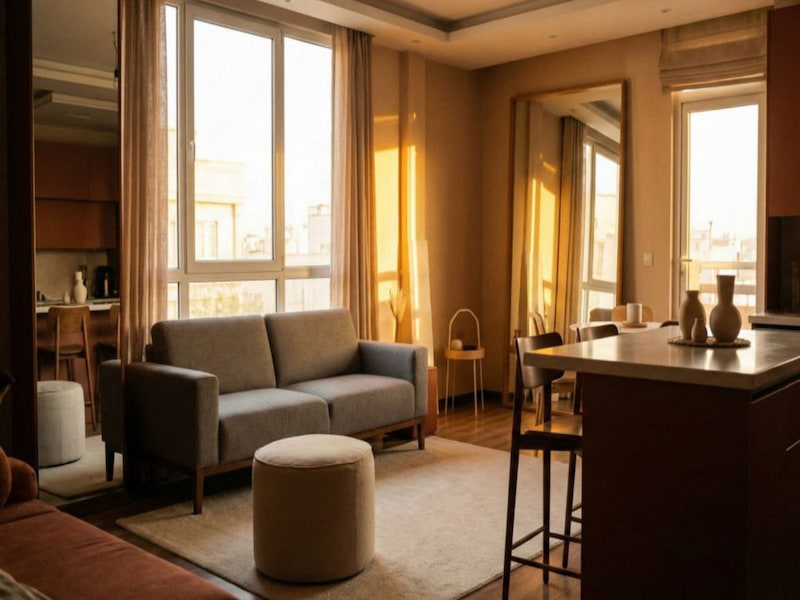 چیدمان خانه کوچک ۴۰ متری