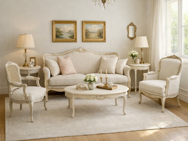 چیدمان مبلمان کلاسیک