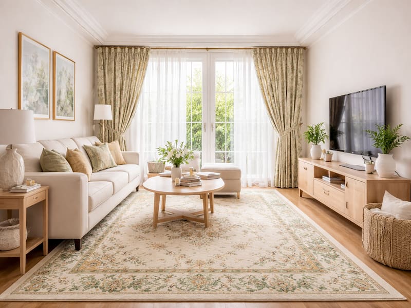 چیدمان پذیرایی کوچک