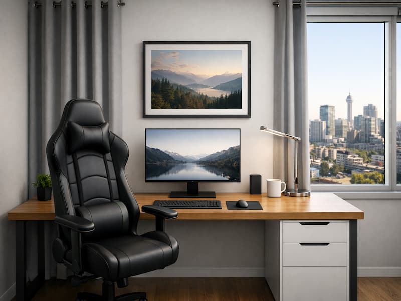 اتاق کار کوچک در منزل