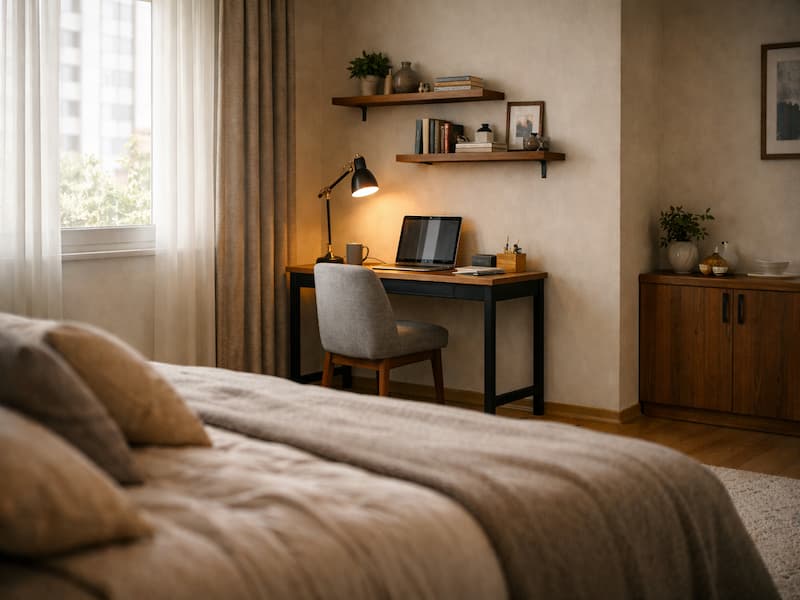 اشتباه رایج در اتاق کار در خانه