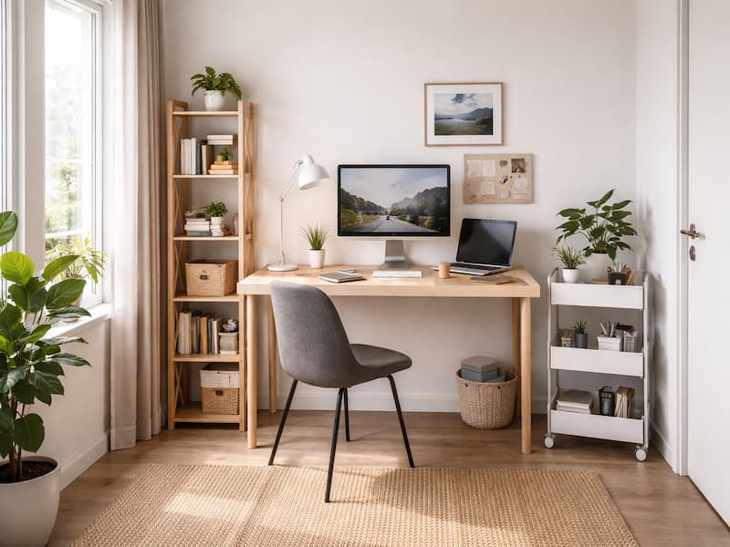خرید هوشمند برای اتاق کار در خانه با بودجه کم