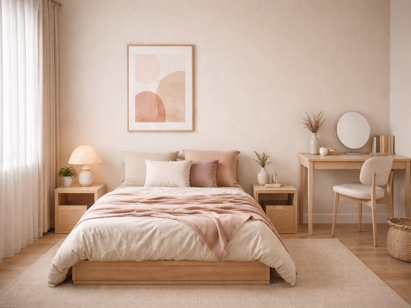 دکوراسیون داخلی اتاق خواب دخترانه