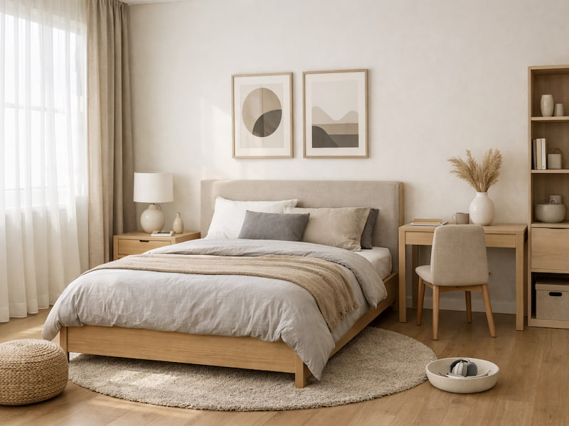 طراحی دکوراسیون خانه مجردی