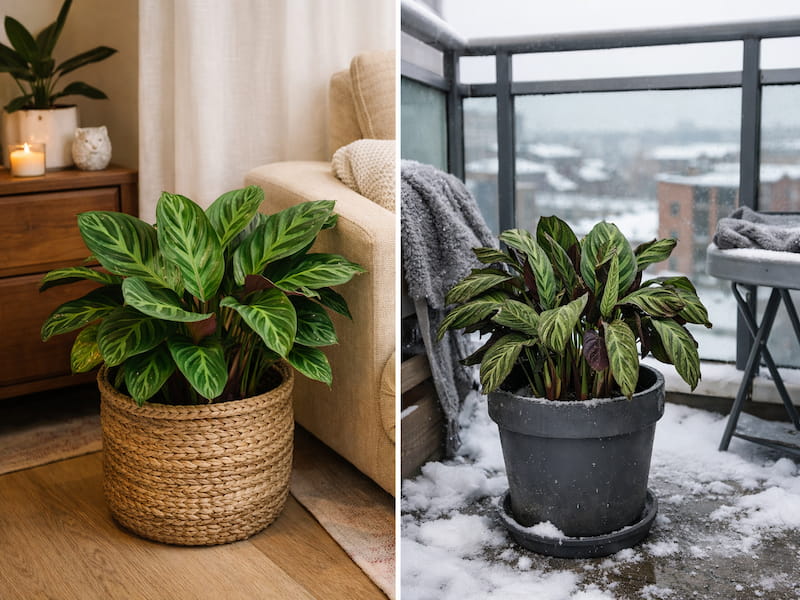 نگهداری گل های آپارتمانی در زمستان