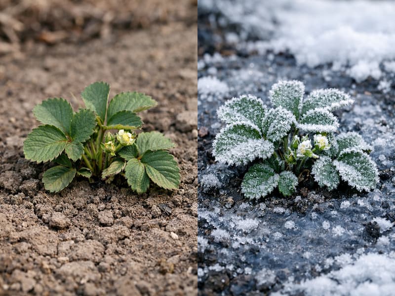 نگهداری گلها در زمستان در حیاطنگهداری گلها در زمستان در حیاط
