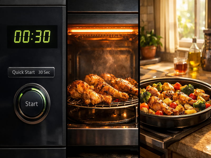 آیا مایکروفر برای سلامتی ضرر دارد؟