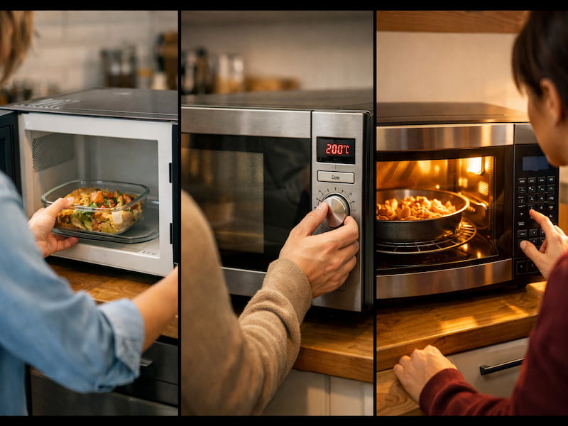 ترفندهای طلایی انتخاب درست بین مایکروویو، مایکروفر و سولاردم