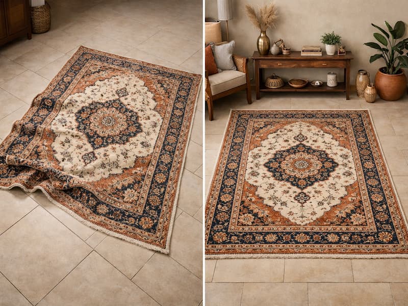 ترفندهایی برای جلوگیری از سر خوردن فرش