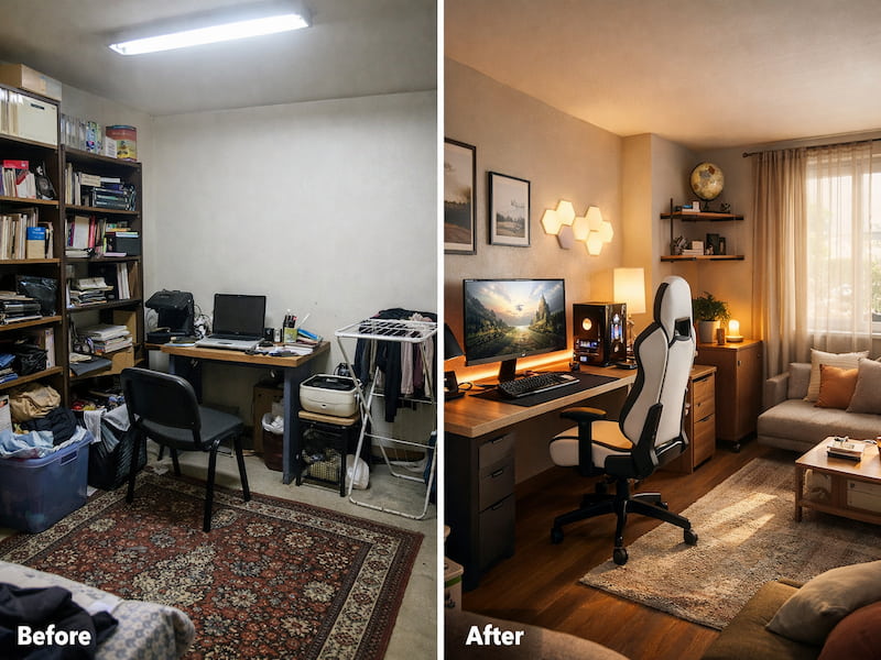 دکور اتاق گیمینگ