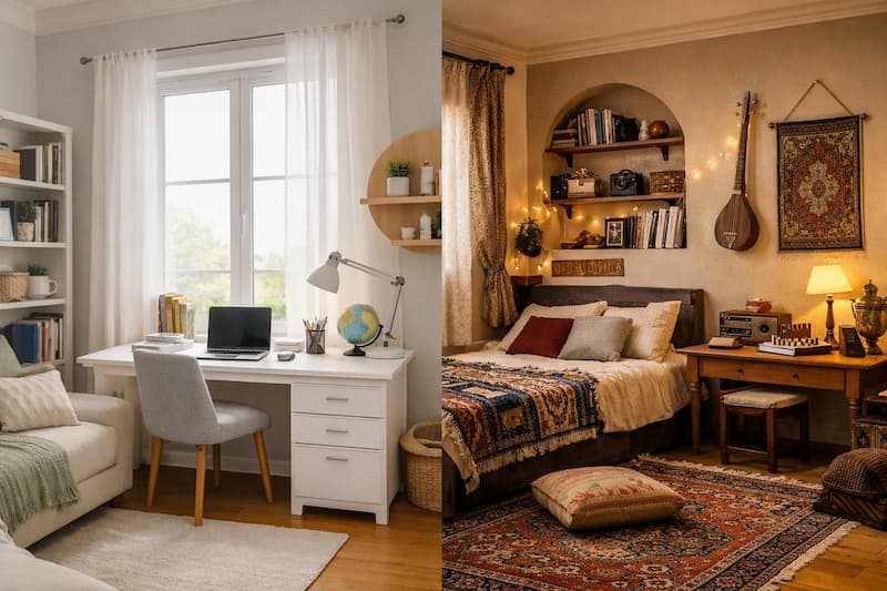 دکوراسیون اتاق خواب پسرانه بزرگسال