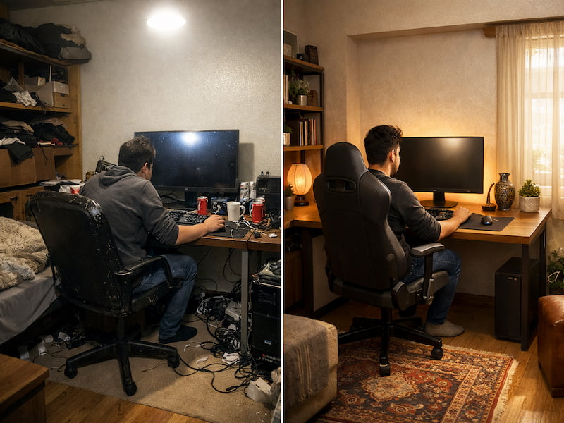 ساخت اتاق گیمینگ